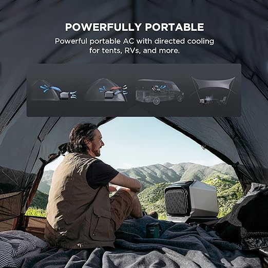 EcoFlow Wave 2 ZYDKT210-EB Add-on Battery Portable Air Conditioner