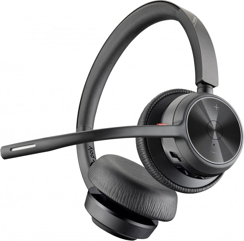 Poly Voyager 4320 USB-A Headset + BT700 Dongle Wireless Headphones (76U49AA)