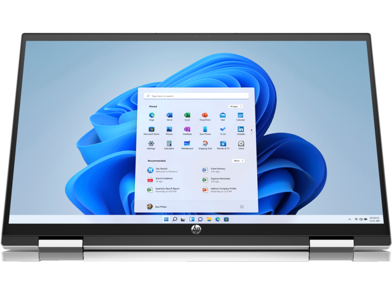 HP Pavilion X360 Convertible Laptop 15-er1005nia - Intel® Core™ i7-1255U 12th Gen, 16GB RAM DDR4-3200, 512GB SSD, 15.6" FHD, Windows 11 Home - 786U4EA