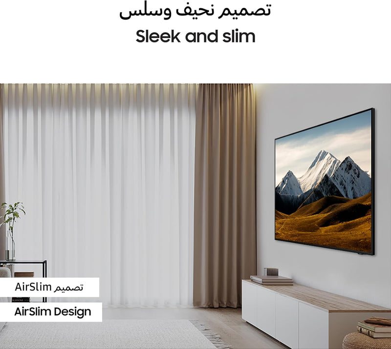 Samsung DU8000 55-Inch UHD 4K Smart TV with Bluetooth, Share to TV, Alexa Built-In, YouTube, Netflix, and HDMI (55DU8000)