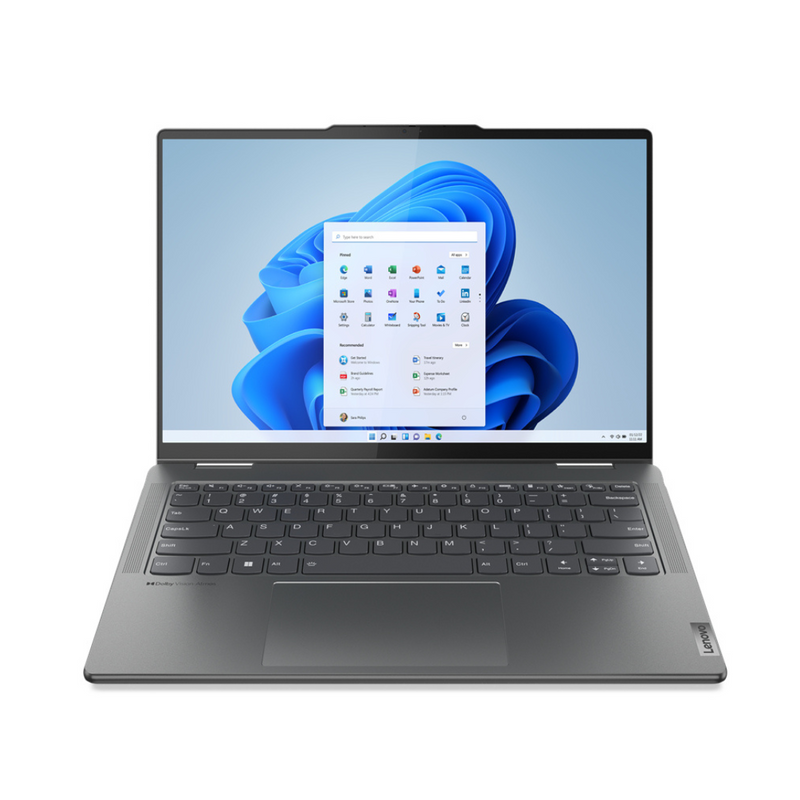 Lenovo Yoga 7 14IRL8 Laptop - Intel Core i7 1355U, 16GB RAM LPDDR5 5200, 512GB SSD, Windows 11 Home (82YL008DUE)