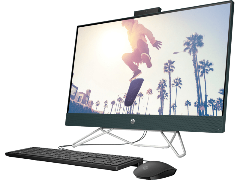 HP AIO 27-cb1127nh All-in-One PC Desktop Computer - Intel Core i5-1235U 12th Gen, 16GB RAM, 512GB SSD, 27" FHD, FreeDOS (88X26EA)