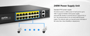 Netis P116GH - 16-Port Fast Ethernet PoE Switch + 2 Gigabit Uplink Ports – Reliable Power & Data for IP Devices
