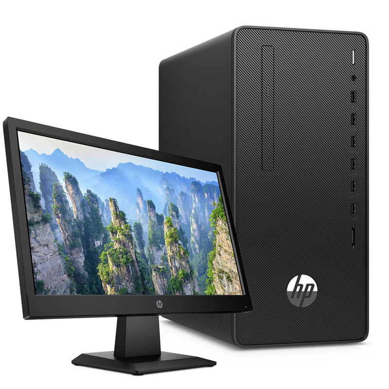 Hp 290 G4 MicroTower PC Desktop Computer - Intel Core i7-10700 10th Gen, 8GB RAM, 1TB HDD, DOS, P22V 21.5" Monitor (8T2B8ES)