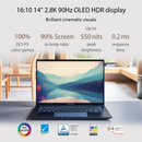 Asus Zenbook 14 OLED UX3402ZA Laptop - Intel Core i7-1260P 12th Gen, 16GB RAM DDR4, 512GB SSD, 14" WQXGA Touchscreen, Windows 11 (90NB0WC3-M00F80)