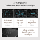 Asus Zenbook 14 OLED UX3402ZA Laptop - Intel Core i7-1260P 12th Gen, 16GB RAM DDR4, 512GB SSD, 14" WQXGA Touchscreen, Windows 11 (90NB0WC3-M00F80)