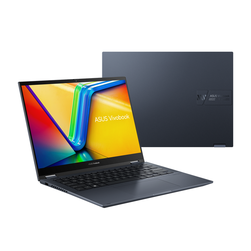 Asus Vivobook S14 Flip Laptop TP3402ZA - Intel Core i7-12700H 12th Gen, 16GB RAM DDR4, 1TB SSD, 14" 2K OLED Touchscreen, Windows 11 (90NB0WR1-M00EB0)