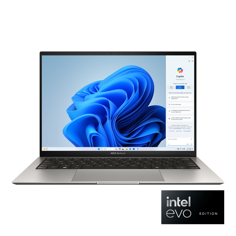 Asus Zenbook 14 OLED Flip UX5304VA Laptop - Intel Core i7-1355U 13th Gen, 16GB RAM, 1TB SSD, 13.3", Windows 11 (90NB0Z92-M00E)