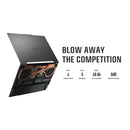 Asus Tuf F15 Gaming Laptop FX507ZC4 - Intel Core i7-12700H 12th Gen, 16GB RAM, 512GB SSD, 15.6", Windows 11 (90NR0GW1-M00DP0)