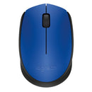 Logitech M171 Wireless Mouse - Blue - 910-004640 – 2.4GHz USB Nano Receiver, 12-Month Battery Life, Ambidextrous Design for Laptop & Desktop