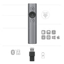 Logitech Spotlight 910-004861 Rechargeable Presentation Remote – Slate, Wireless Pointer for Professional Presentations & Slide Control