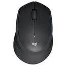 Logitech M330 Silent Plus Wireless Mouse - Black - 910-004909 – Ergonomic Silent Click, Long Battery Life for Home & Office Use