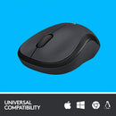 Logitech M221 Silent Wireless Mouse 910-006510 – Quiet Click, 2.4GHz, Optical Tracking for Laptop & PC Use
