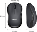 Logitech M221 Silent Wireless Mouse 910-006510 – Quiet Click, 2.4GHz, Optical Tracking for Laptop & PC Use