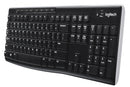  Logitech K270 Wireless Keyboard Black, 920-003736 - Long-Range, Reliable Typing for Home & Office