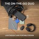 Logitech Pebble 2 Bluetooth Keyboard and Mouse Combo 920-012239 – Silent, Slim, Wireless for Home & Office Use