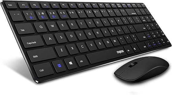 Rapoo 9300M Multi-mode Wireless Ultra-slim Desktop Set