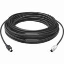 Logitech GROUP 10m Extended Cable 939-001487 – ConferenceCam Extension Cable for Large Meeting Rooms, 10 Meter Connectivity Solution