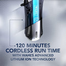 Wahl 9657-027 Multi Cut Pro Lithium Cordless Hair Clipper – Long-Lasting Battery, Precision Snag-Free Cutting, Includes 12 Guide Combs