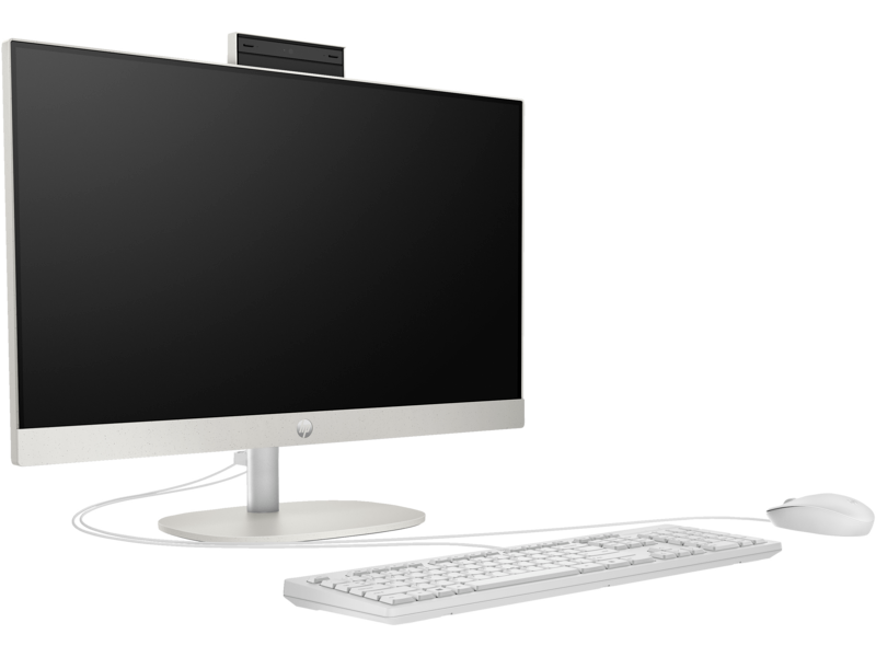 Hp ProOne 240 G10 AIO All-in-One PC Desktop Computer - Intel® Core™ i7-1355U 13th Gen, 8GB RAM DDR4-3200, 512GB SSD, 23.8" FHD, FreeDOS (998J5ET)