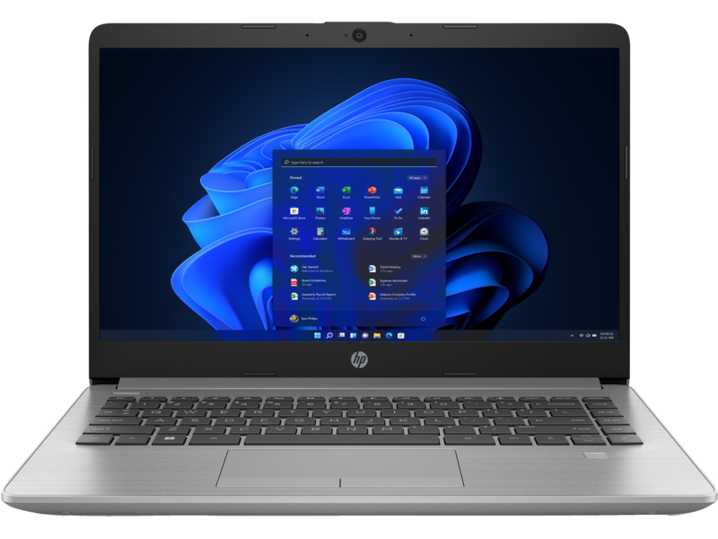 HP Notebook 240 G10 Laptop - Intel Core i5-1335U 13th Gen, 8GB RAM DDR4-3200, 512GB SSD PCIe NVMe, 14" FHD Screen, Intel UHD Graphics, FreeDOS 3.0 - 9G245ET