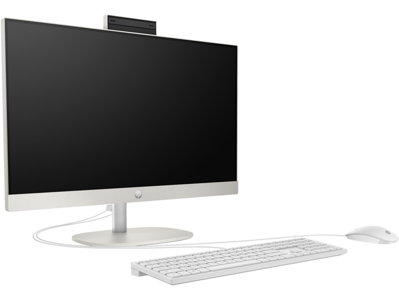 HP AIO 24-cr1006nh All-in-One PC Desktop Computer - Intel Core Ultra 5 125U, 16GB RAM, 512GB SSD, 23.8" FHD, FreeDOS (A0CL8EA)