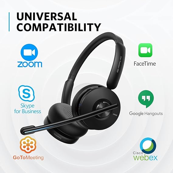 Anker PowerConf H500 Wireless Bluetooth Headset - A3511012