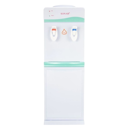 Sonar A7 White Hot & Normal Free Standing Water Dispenser – Efficient Home & Office Water Cooler, Stylish Design
