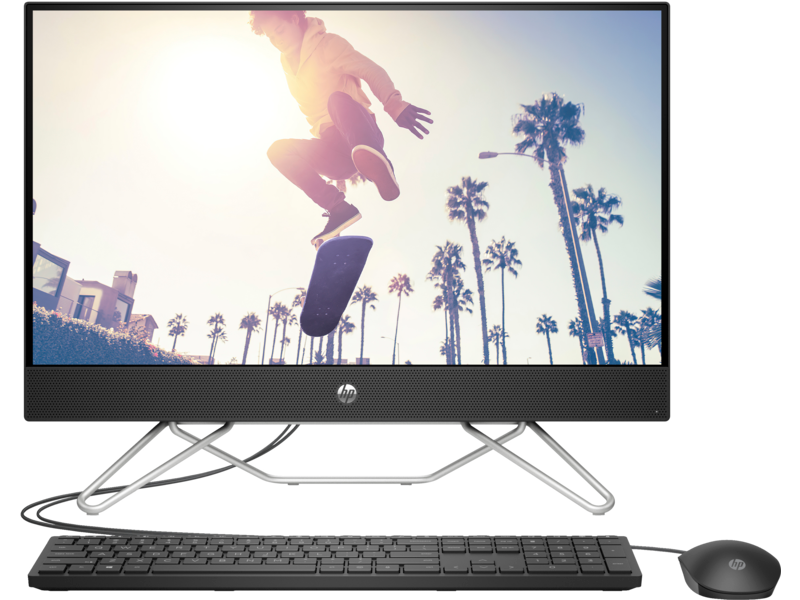 HP AIO 24-cb1472nh All-in-One PC Desktop Computer - Intel Core i5-1235U 12th Gen, 8GB RAM, 512GB SSD, 23.8" FHD, FreeDOS (A7DA8EA)