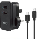 Budi AC053ULB / AC053EB 12W(5V2.4A) home charger