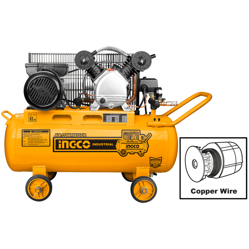  Ingco  AC1301008-8 AIR Compressor 100lit 