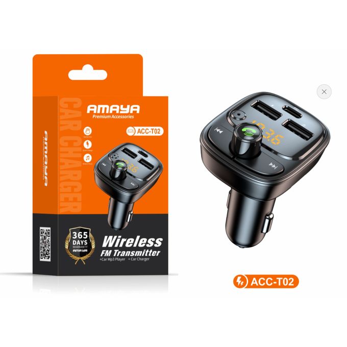 Amaya ACC-T02 Car MP3 Player Car Adapter and Charger