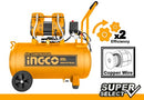 Ingco ACS112501-8 50L Silent and Oil-Free Air Compressor