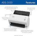 Brother ADS-3100 High-Speed Desktop Scanner