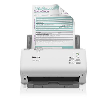 Brother ADS-4300N Professional Desktop Scanner with Fast Scan Speeds, Duplex, and Networking
