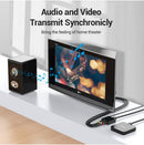 Vention AEEB0 HDMI to RCA Converter - 1080P HD, Widely Compatible, Audio and Video Transmit Synchronically, Metal Type