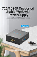 Vention AEFB0 RCA To HDMI Converter - Metal Type
