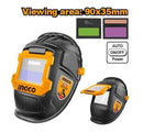 Ingco AHM009 Auto-Darkening Welding Helmet – Professional Welding Safety Gear