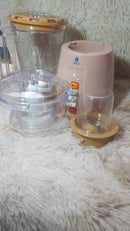 Nunix AK-444 3-In-1 Blender with Grinder & Chopper