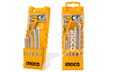 Ingco AKD7058 &nbsp;5 Pcs Glass Drill Bits Set