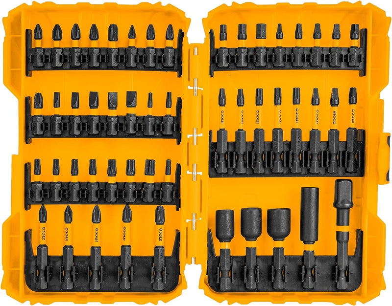 Ingco AKDL25002 50PCS Impact Screwdriver Bits Set
