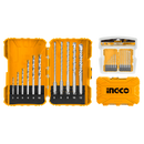 Ingco AKDL31101 11 PCS Concrete And Hammer Drill Bit Sets