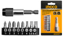 ngco AKSD0071  9 Pcs screwdriver bits set