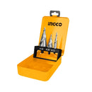 Ingco AKSDS0302 3 PCS Step Drill Bit Set