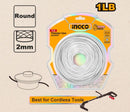 Ingco ALS2001 120m Trimmer Line – Heavy-Duty Nylon Grass Cutter Line for Brush Cutters & String Trimmers