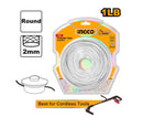 Ingco ALS2001 120m Trimmer Line – Heavy-Duty Nylon Grass Cutter Line for Brush Cutters & String Trimmers