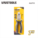 Uyustools ALU715 7’’ Combination Pliers – Heavy-Duty, Durable, Precision Grip, Multi-Purpose Hand Tool for Electrical & Mechanical Use