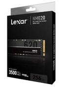 Lexar LNM620 Internal SSD M.2 PCIe Gen3x4 NVMe 2280, 256GB (Model: LNM620X256G-RNNNG)