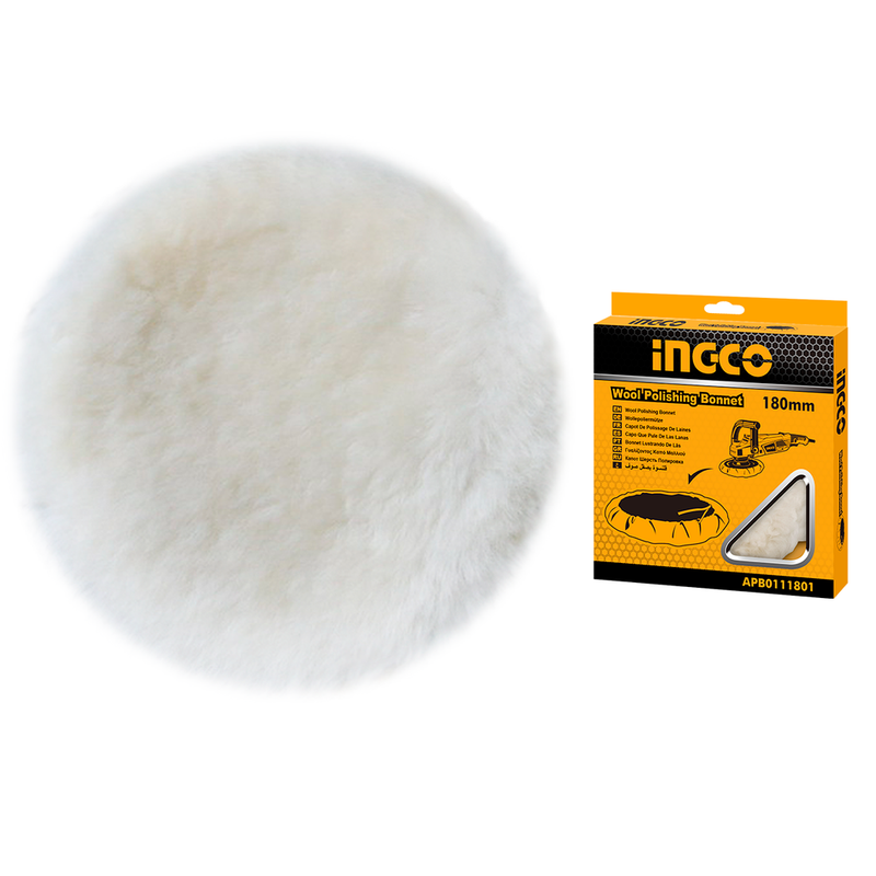 Ingco APB0111801 Polishing Pad With Bonnet     