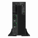 Rear terminal blocks and communication ports of APC SRTG 6000VA UPS